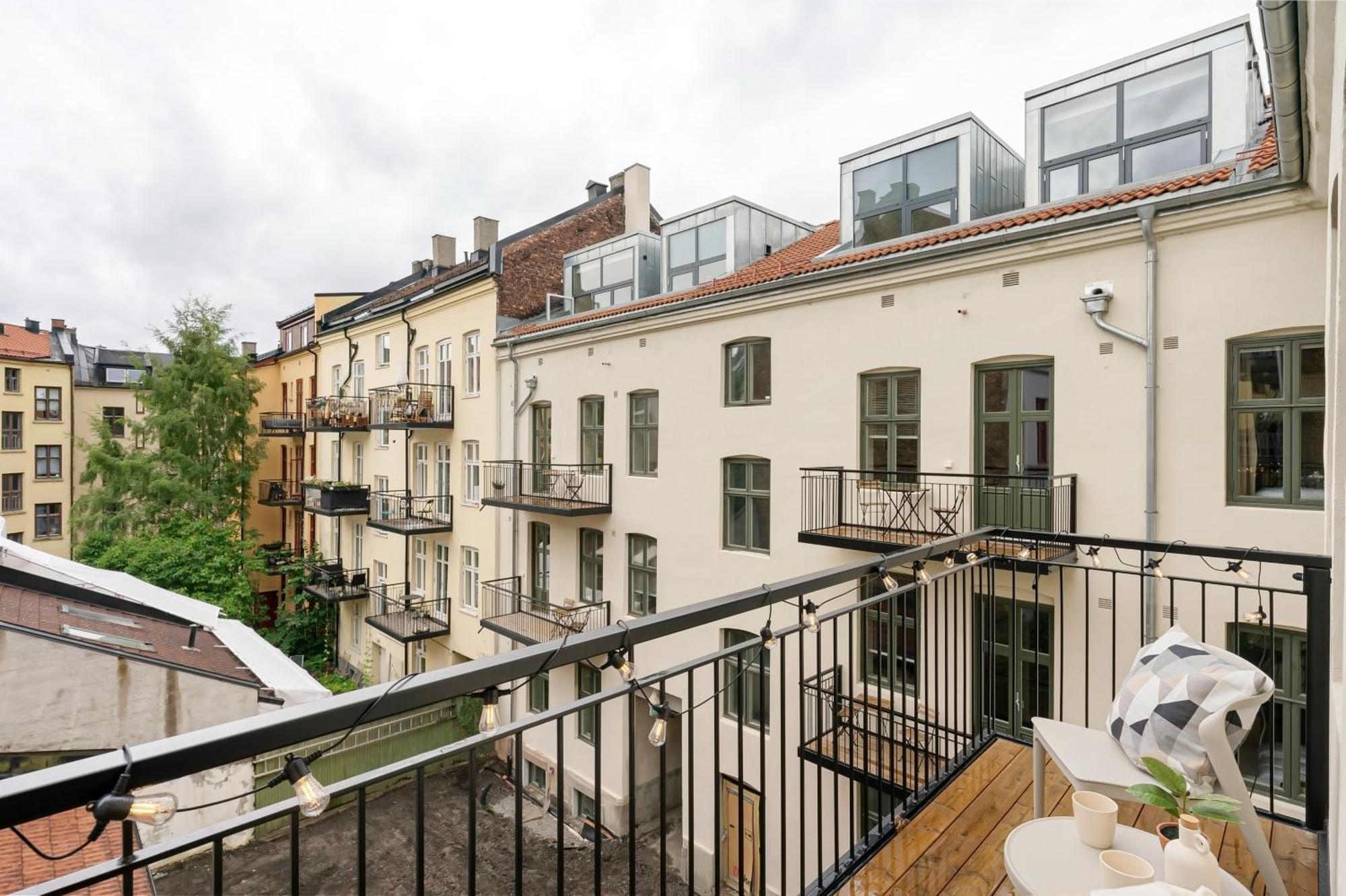 Dinbnb Apartments Gruenerlokka I 2-Bedroom With Balcony Осло Екстериор снимка