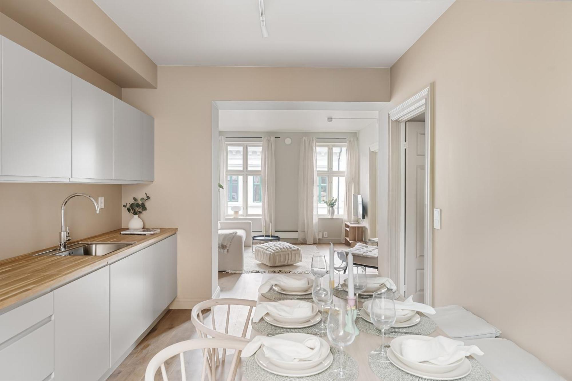 Dinbnb Apartments Gruenerlokka I 2-Bedroom With Balcony Осло Екстериор снимка